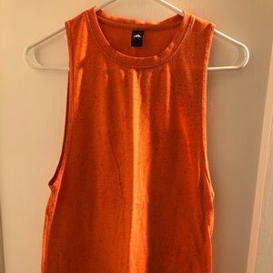 Orange Women’s Adidas Muscle Tanks size XS